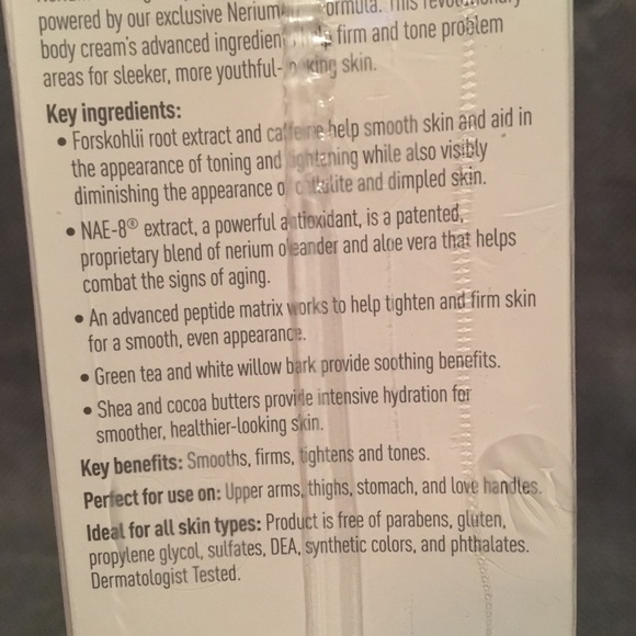 NWT~ NERIUM Firming Body Contour Cream - Picture 2 of 4